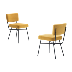 Classic Padded Dining Chair | Arflex Elettra | Italianfurniture.com