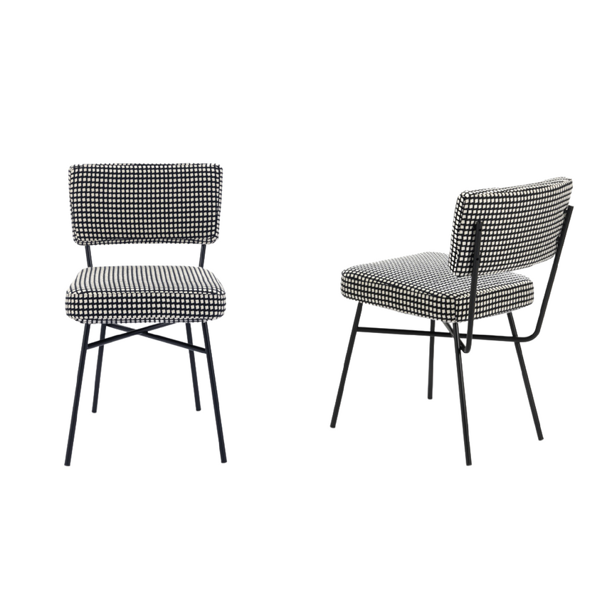 Classic Padded Dining Chair | Arflex Elettra | Italianfurniture.com