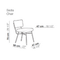 Classic Padded Dining Chair | Arflex Elettra