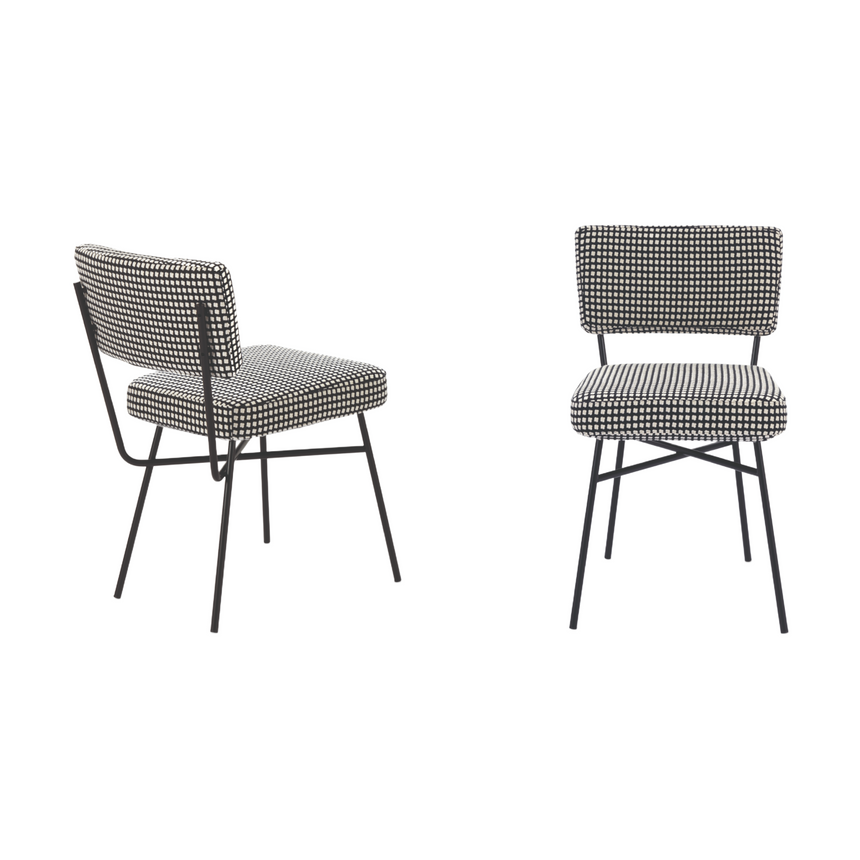 Classic Padded Dining Chair | Arflex Elettra | Italianfurniture.com