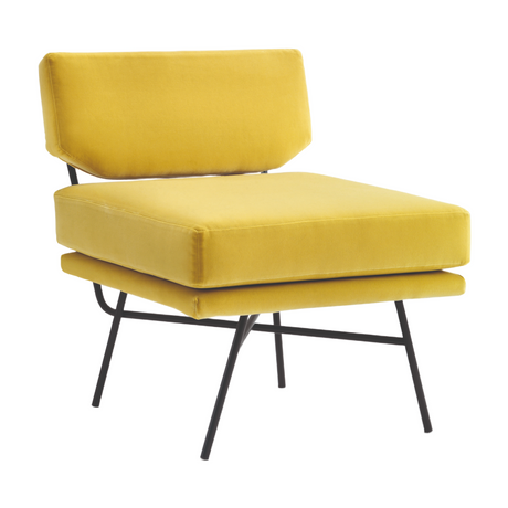 Double-Padded Modern Lounge Chair | Arflex Elettra | Italianfurniture.com