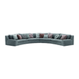 Fabric Upholstered Curved Sofa | Arflex Ben Ben | Italianfurniture.com