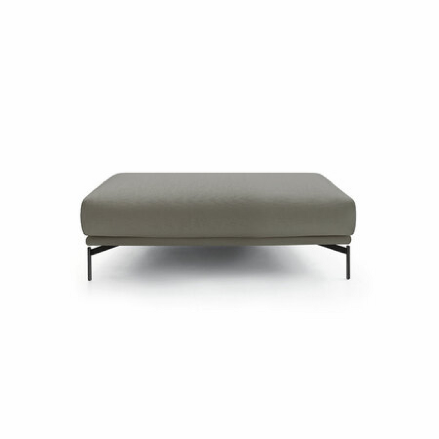 Proportioned Fabric Ottoman | Arflex Hollywood