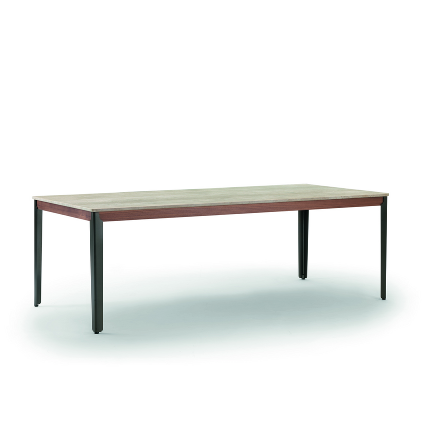 Rectangular Minimalist Dining Table | Arflex Hug | Italianfurniture.com