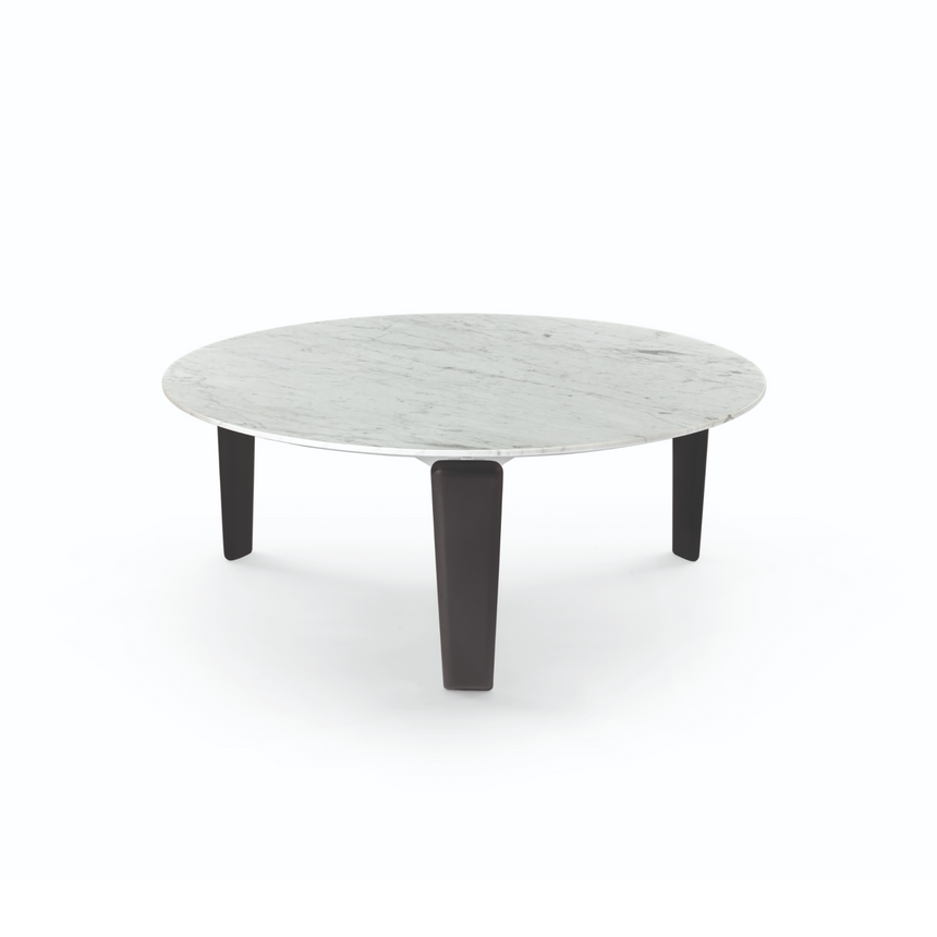 Wooden Round Low Coffee Table | Arflex Tablet | Italianfurniture.com