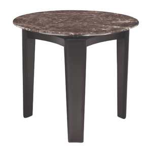 Wooden Round Side Table | Arflex Tablet