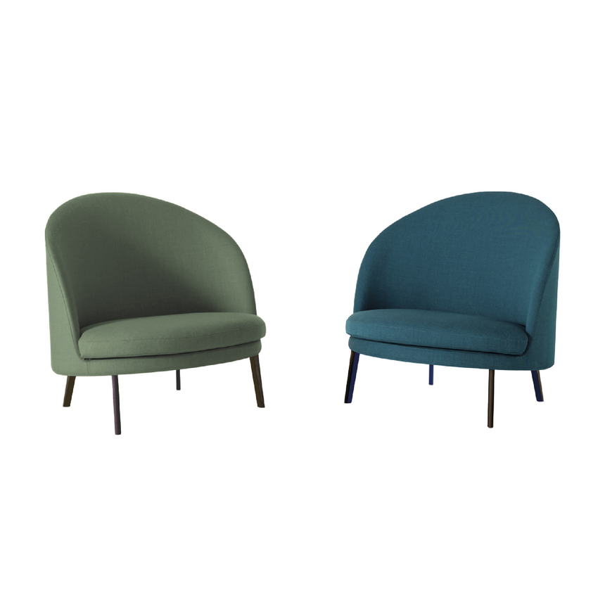 Curved Lounge Chair | Arflex Jules | Italianfurniture.com