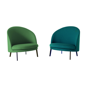 Curved Round Lounge Chair | Arflex Jim | Italianfurniture.com