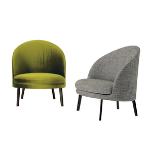 Curved Round Lounge Chair | Arflex Jim | Italianfurniture.com