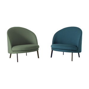 Curved Round Lounge Chair | Arflex Jim | Italianfurniture.com