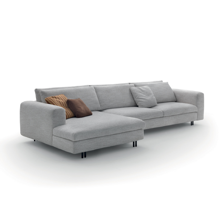 Minimalist Fabric Modular Sofa | Arflex Leenus | Italianfurniture.com