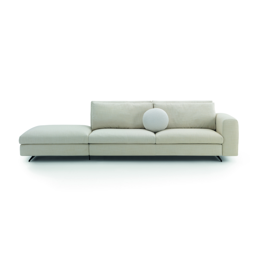 Minimalist Fabric Modular Sofa | Arflex Leenus | Italianfurniture.com