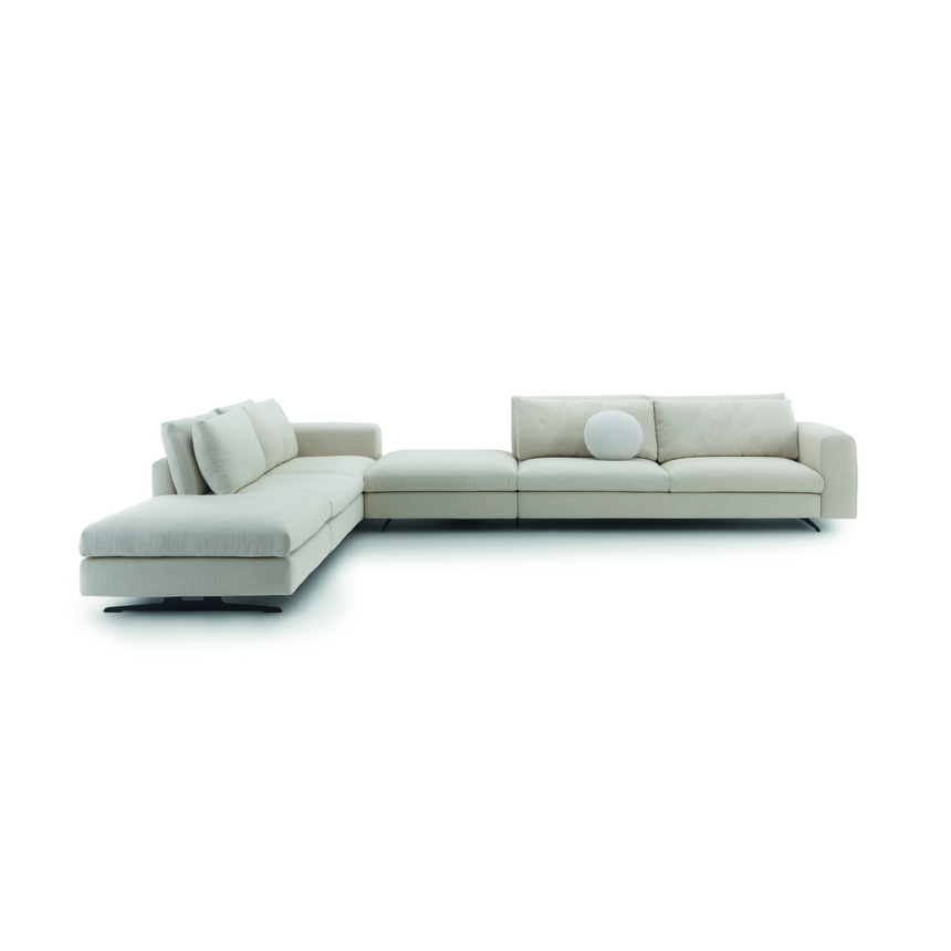 Minimalist Fabric Modular Sofa | Arflex Leenus | Italianfurniture.com