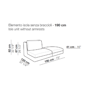 Neutral Toned Corner Sofa | Arflex Rendez-Vous | Italianfurniture.com