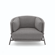 Curved Lounge Armchair | Arflex Cradle | Italianfurniture.com