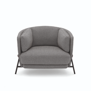 Curved Lounge Armchair | Arflex Cradle | Italianfurniture.com