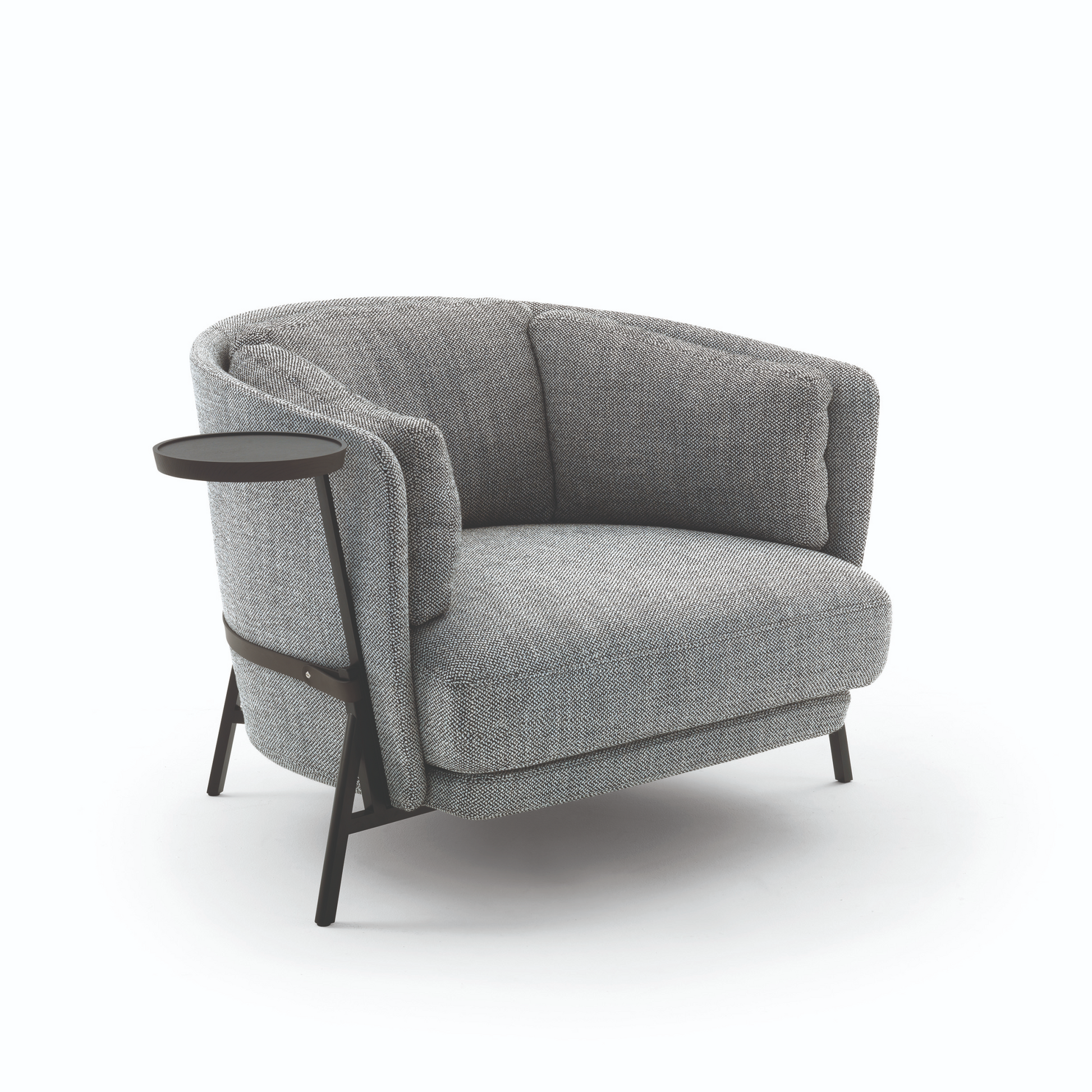 Curved Lounge Armchair | Arflex Cradle | Italianfurniture.com