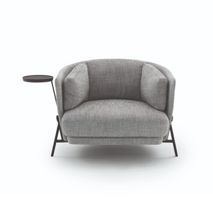 Curved Lounge Armchair | Arflex Cradle | Italianfurniture.com