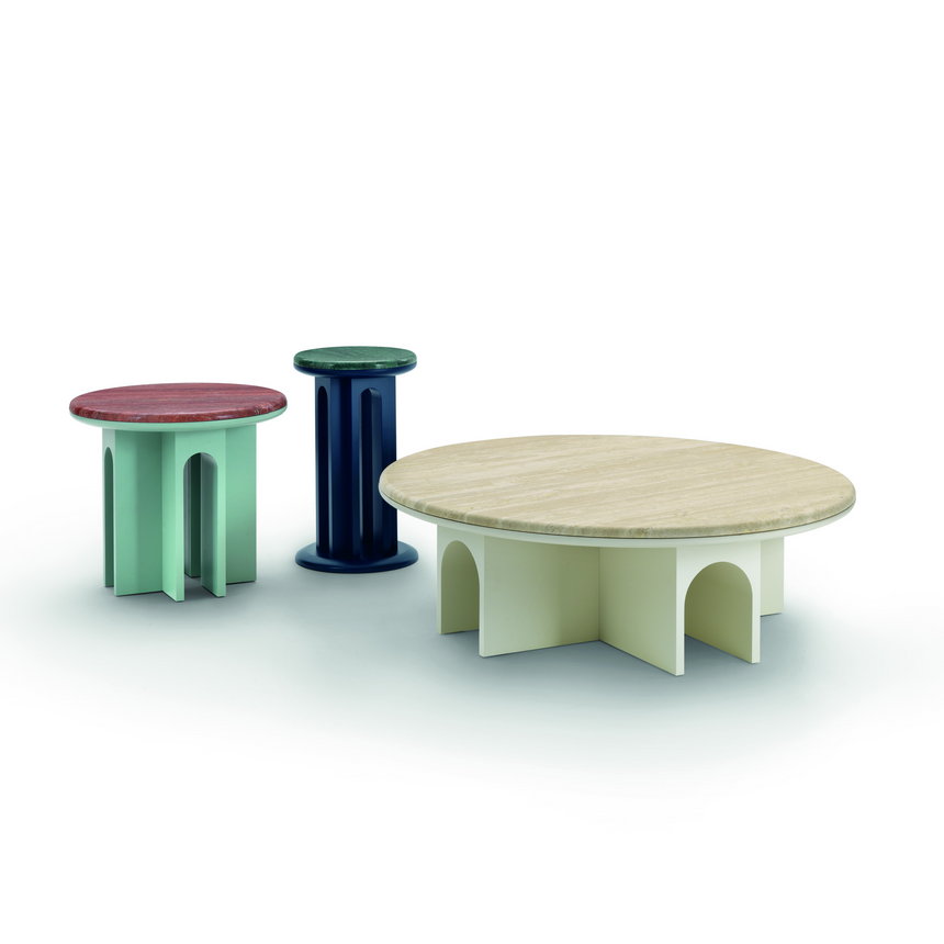 Arched Base Side Table 20" | Arflex Arcolor | Italianfurniture.com