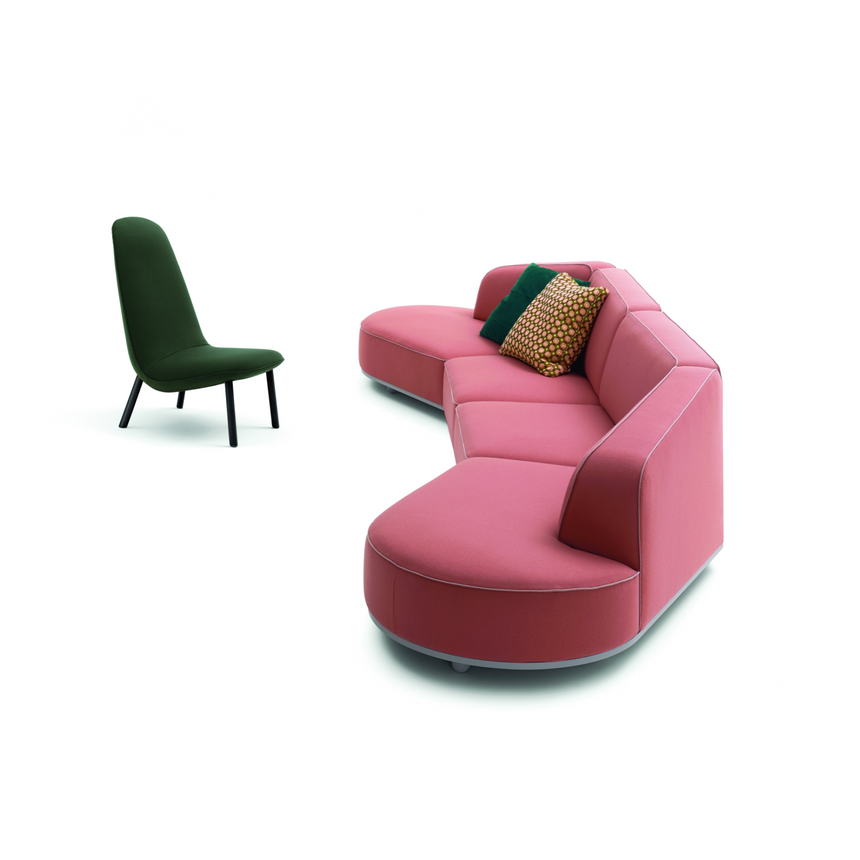 Organic Shaped Modular Sofa | Arflex Arcolor | Italianfurniture.com