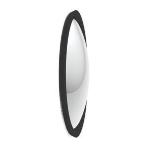 Wood-Framed Round Mirror | Arflex Ciclope | Italianfurniture.com