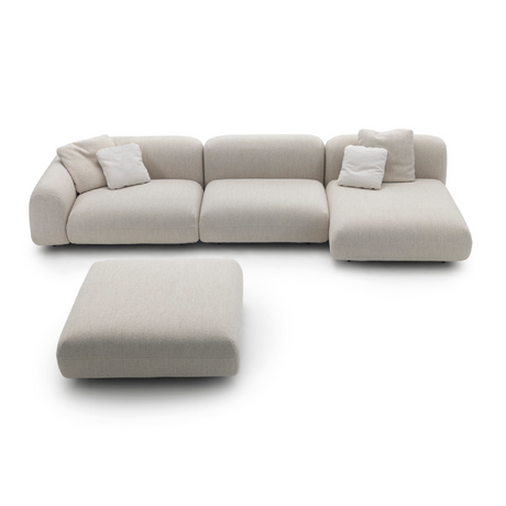 Geometrical Fabric Modular Sofa | Arflex Tokio | Italianfurniture.com