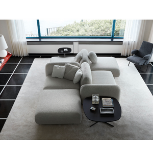 Geometrical Fabric Modular Sofa | Arflex Tokio | Italianfurniture.com