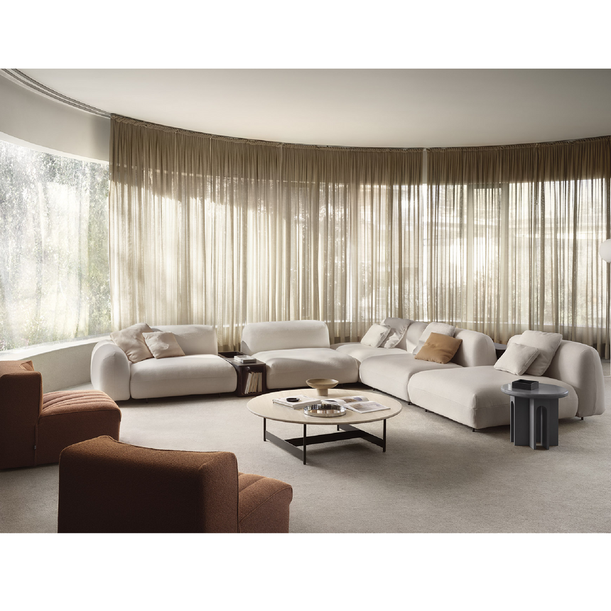 Geometrical Modular Fabric Sofa | Arflex Tokio | Italianfurniture.com