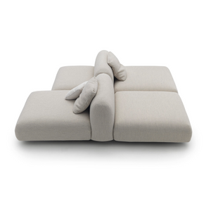 Geometrical Modular Fabric Sofa | Arflex Tokio | Italianfurniture.com