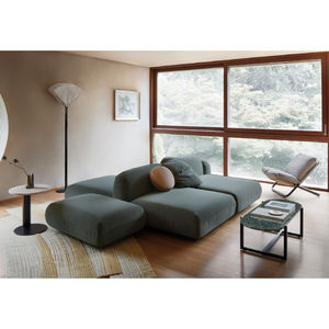 Geometrical Modular Fabric Sofa | Arflex Tokio | Italianfurniture.com