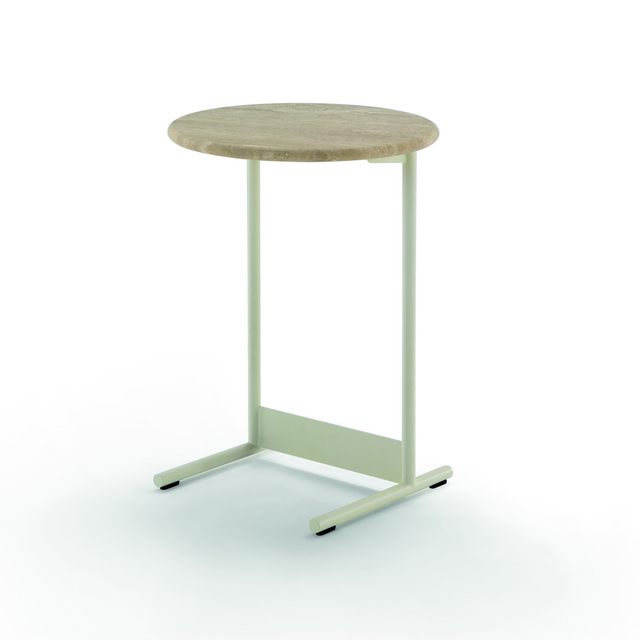 Stone Top Modern Side Table | Arflex Tokio | Italianfurniture.com