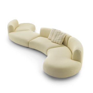 Curved Fabric Sofa | Arflex Tokio | Italianfurniture.com