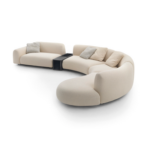 Curved Fabric Sofa | Arflex Tokio | Italianfurniture.com