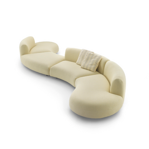 Curved Fabric Sofa | Arflex Tokio | Italianfurniture.com