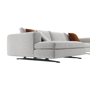 Single Armrest Minimalist Sofa | Arflex Leenus