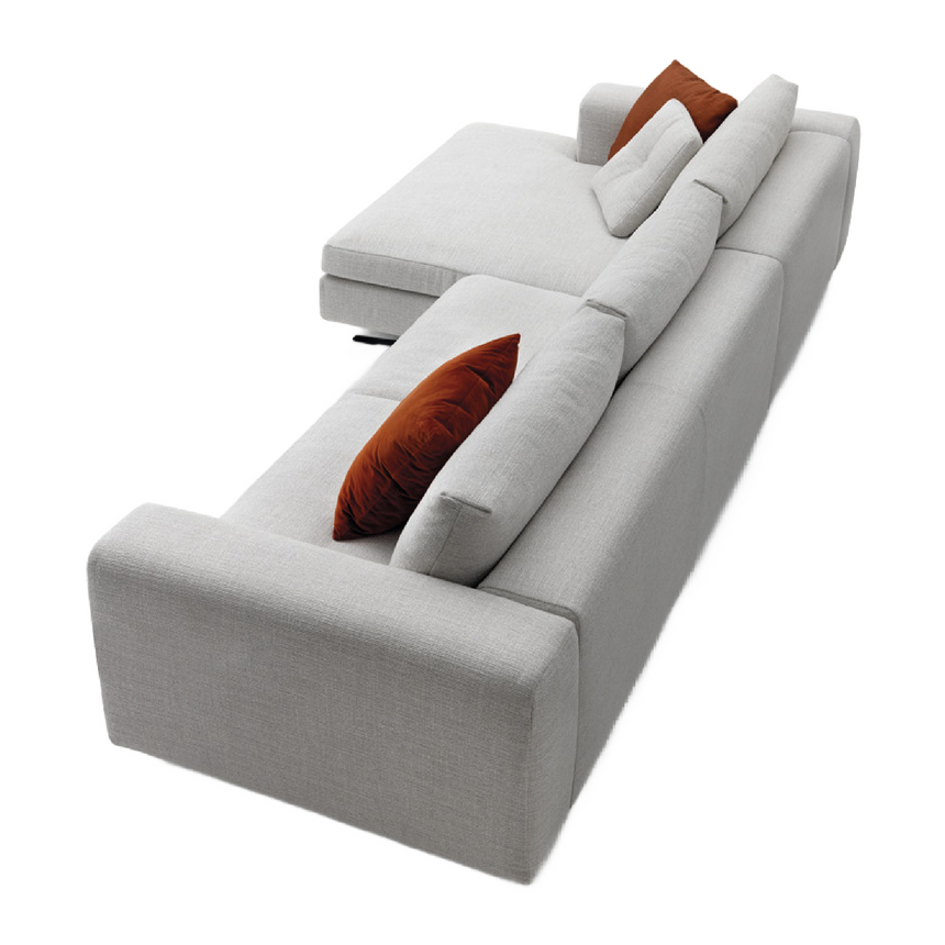 Single Armrest Minimalist Sofa | Arflex Leenus