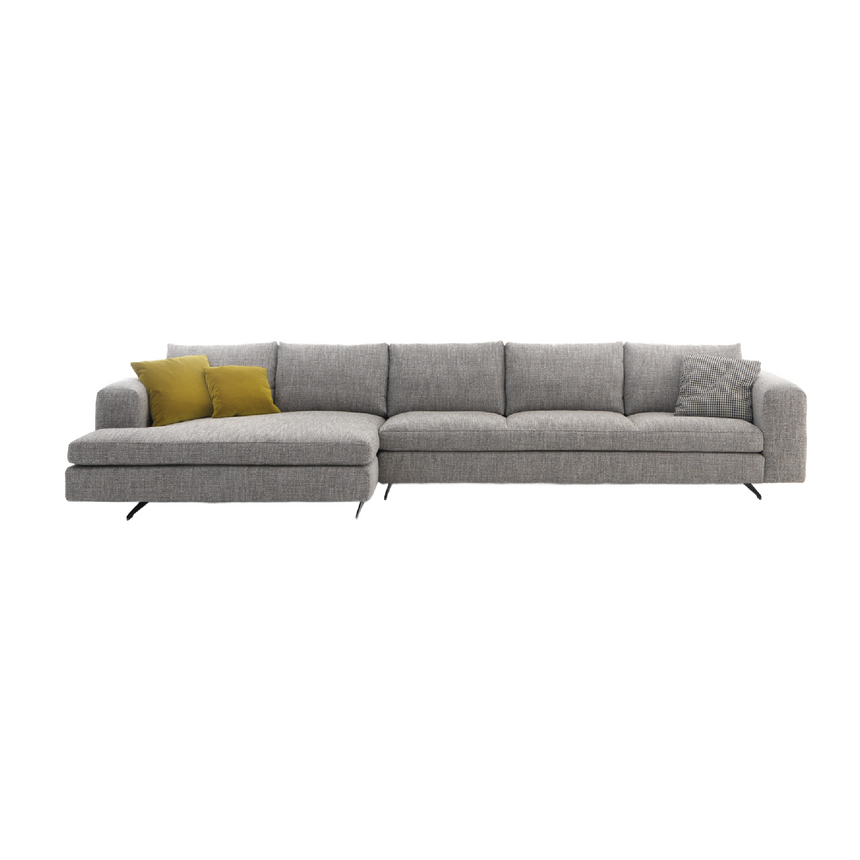 Single Armrest Minimalist Sofa | Arflex Leenus