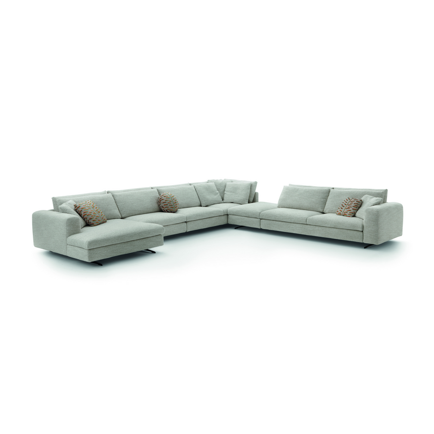 Minimalist Fabric Sofa | Arflex Leenus | Italianfurniture.com