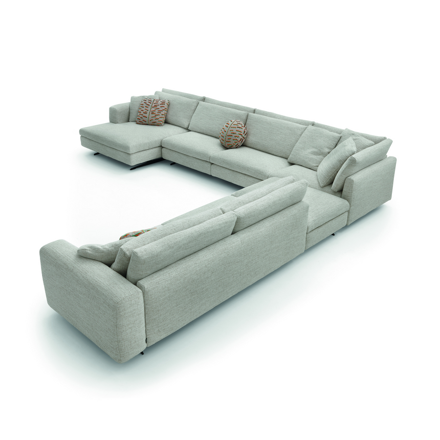 Minimalist Fabric Sofa | Arflex Leenus | Italianfurniture.com