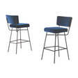 Upholstered Classic Bar Stool | Arflex Orfeo | Italianfurniture.com