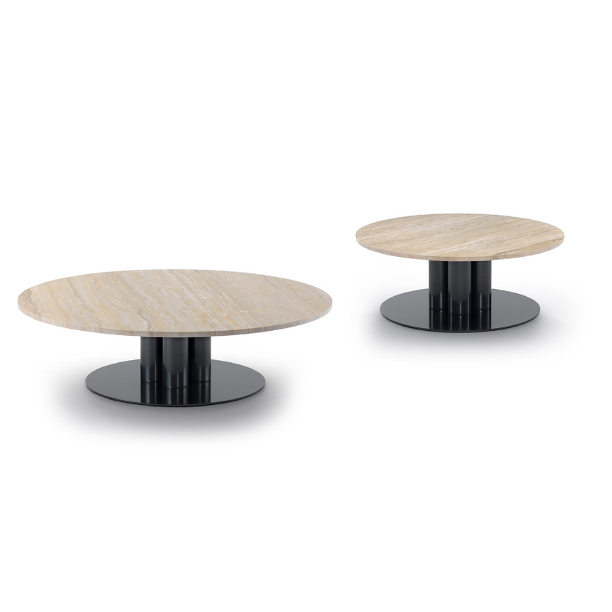 Minimalist Round Coffee Table | Arflex Goya | Italianfurniture.com