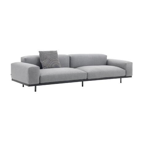 Wood-Frame Upholstered Sofa | Arflex Naviglio