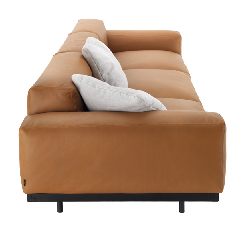 Wood-Frame Upholstered Sofa | Arflex Naviglio