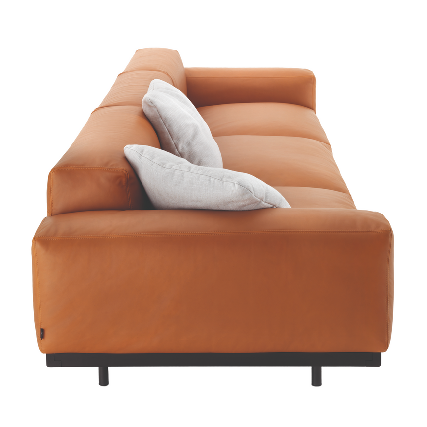 Wood-Frame Upholstered Sofa | Arflex Naviglio