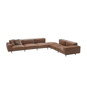 Wood-Frame Upholstered Sofa | Arflex Naviglio