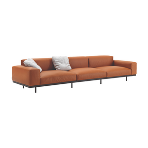 Wood-Frame Upholstered Sofa | Arflex Naviglio