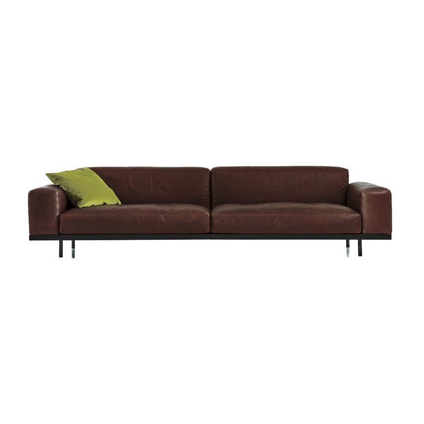 Wood-Frame Upholstered Sofa | Arflex Naviglio