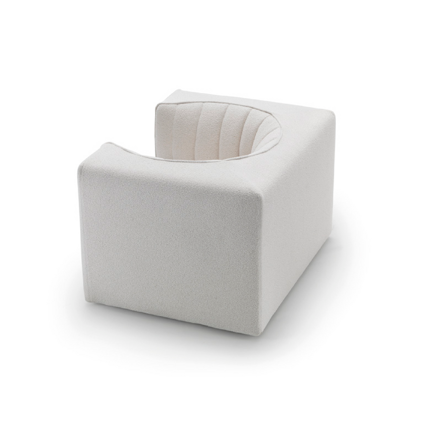 Modern Channeled Armchair | Arflex 9000 | Italianfurniture.com