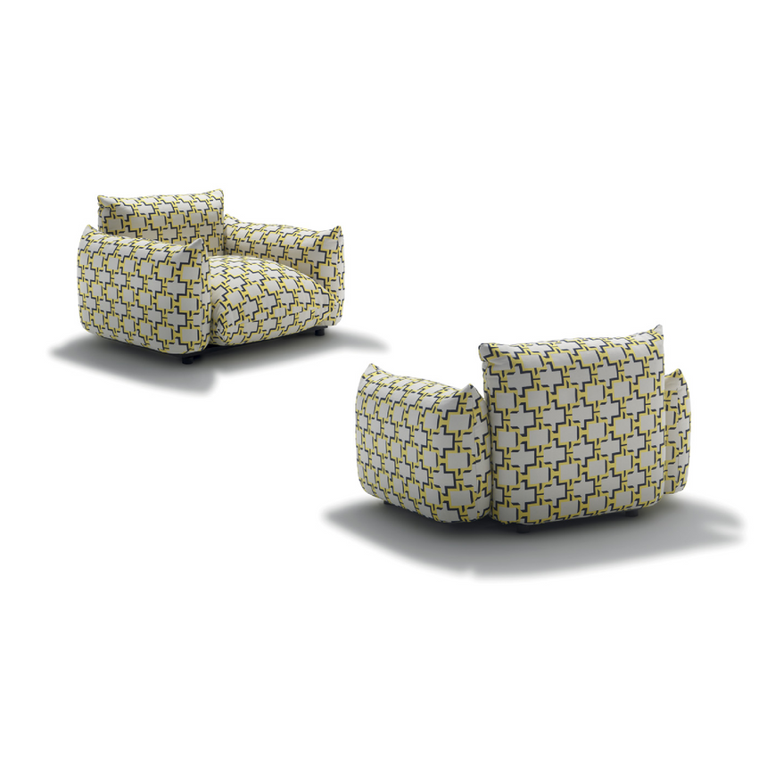 Fabric Outdoor Lounge Chair | Arflex Marenco | Italianfurniture.com