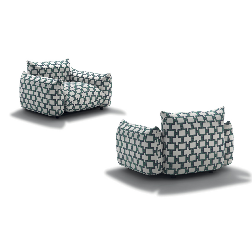 Fabric Outdoor Lounge Chair | Arflex Marenco | Italianfurniture.com